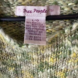 Free People Multicolor Women's Sweater